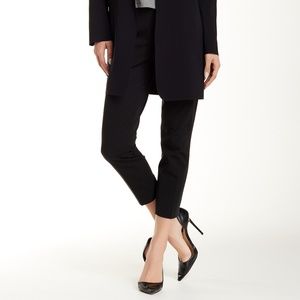 Elie Tahari Juliette Long Cigarette Pants Navy 0